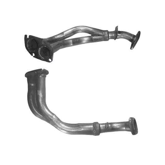 Auspuffrohr Abgasrohr Flexrohr Hosenrohr Abgaskrümmer Rohr bis EURO 2 E-Prüfzeichen für OPEL ASTRA F 1.6L Mk.3 8v MPi Automatik u.a. BM CATALYSTS