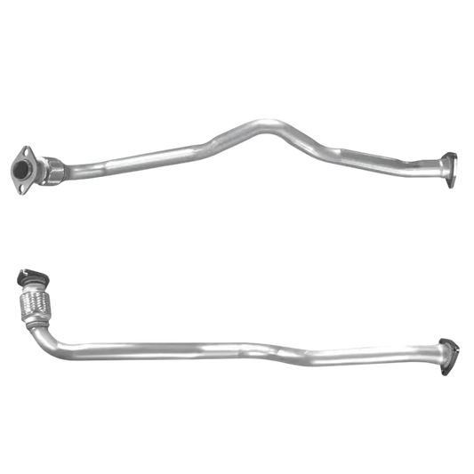 Auspuffrohr Abgasrohr Flexrohr Hosenrohr Abgaskrümmer Rohr bis EURO 2 E-Prüfzeichen für OPEL ASTRA F 1.7L Turbodiesel 17DT; X17DT u.a. BM CATALYSTS
