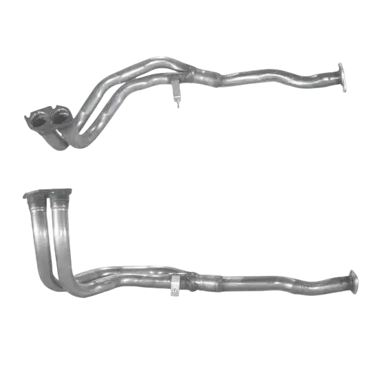 Auspuffrohr Abgasrohr Flexrohr Hosenrohr Abgaskrümmer Rohr bis EURO 2 E-Prüfzeichen für OPEL ASTRA F 1.8L 8 V SPi u.a. BM CATALYSTS
