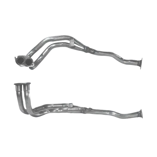 Auspuffrohr Abgasrohr Flexrohr Hosenrohr Abgaskrümmer Rohr bis EURO 2 E-Prüfzeichen für OPEL ASTRA F 2L 8v Automatik u.a. BM CATALYSTS