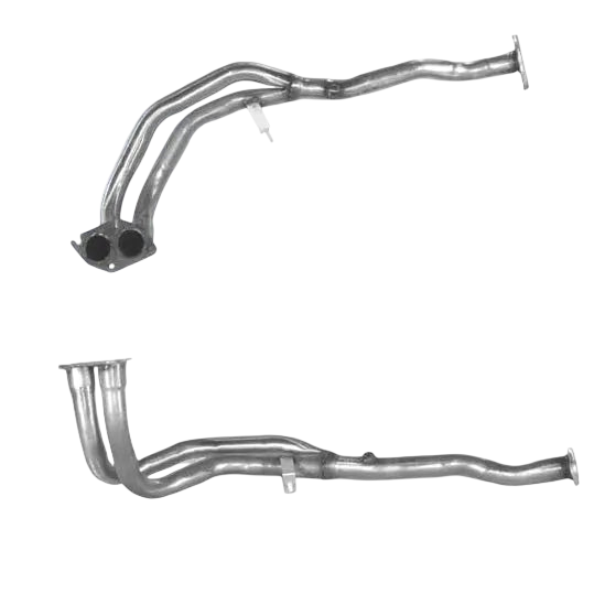 Auspuffrohr Abgasrohr Flexrohr Hosenrohr Abgaskrümmer Rohr bis EURO 2 E-Prüfzeichen für OPEL ASTRA F 2L 8v Schaltgetriebe u.a. BM CATALYSTS
