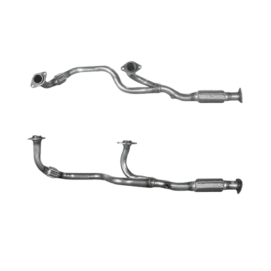 Auspuffrohr Abgasrohr Flexrohr Hosenrohr Abgaskrümmer Rohr bis EURO 2 E-Prüfzeichen für OPEL CALIBRA 2.5L V6 u.a. BM CATALYSTS