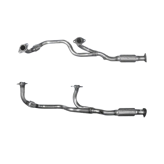 Auspuffrohr Abgasrohr Flexrohr Hosenrohr Abgaskrümmer Rohr bis EURO 2 E-Prüfzeichen für OPEL CALIBRA 2.5L V6 u.a. BM CATALYSTS