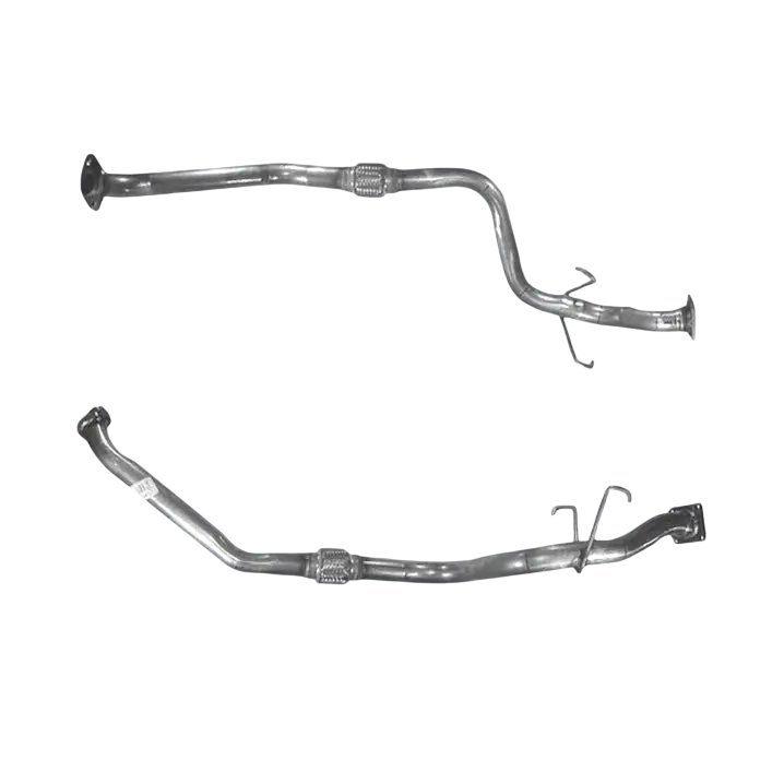 Auspuffrohr Abgasrohr Flexrohr Hosenrohr Abgaskrümmer Rohr bis EURO 2 E-Prüfzeichen für OPEL CAMPO 2.5L Turbodiesel 2WD 4JA1-T Motor u.a. BM CATALYSTS