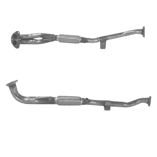 Auspuffrohr Abgasrohr Flexrohr Hosenrohr Abgaskrümmer Rohr bis EURO 2 E-Prüfzeichen für PROTON MPI 1.5L Doppeltes Frontrohr u.a. BM CATALYSTS
