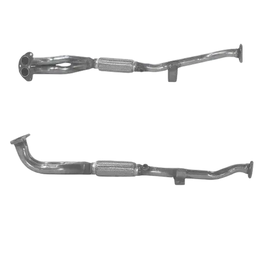 Auspuffrohr Abgasrohr Flexrohr Hosenrohr Abgaskrümmer Rohr bis EURO 2 E-Prüfzeichen für PROTON MPI 1.5L Doppeltes Frontrohr u.a. BM CATALYSTS