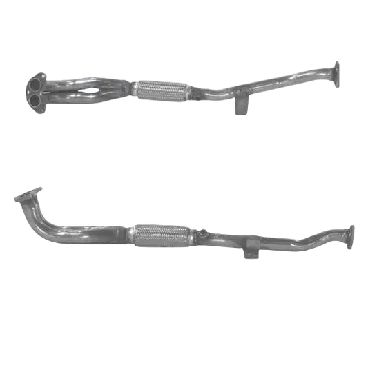 Auspuffrohr Abgasrohr Flexrohr Hosenrohr Abgaskrümmer Rohr bis EURO 2 E-Prüfzeichen für PROTON MPI 1.5L Doppeltes Frontrohr u.a. BM CATALYSTS