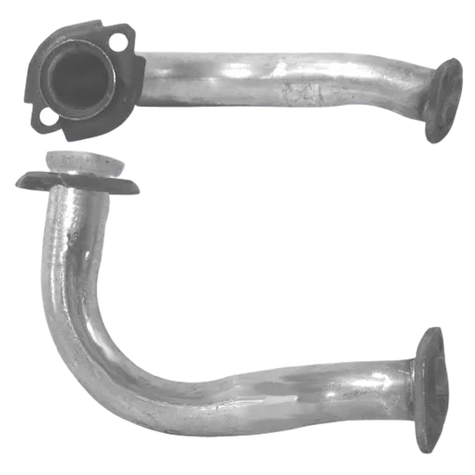 Auspuffrohr Abgasrohr Flexrohr Hosenrohr Abgaskrümmer Rohr bis EURO 2 E-Prüfzeichen für RENAULT 19 1.4L Mk. 2 OHV-Motor u.a. BM CATALYSTS