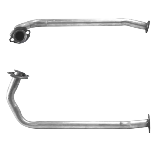 Auspuffrohr Abgasrohr Flexrohr Hosenrohr Abgaskrümmer Rohr bis EURO 2 E-Prüfzeichen für RENAULT 19 1.4L OHC-Motor u.a. BM CATALYSTS