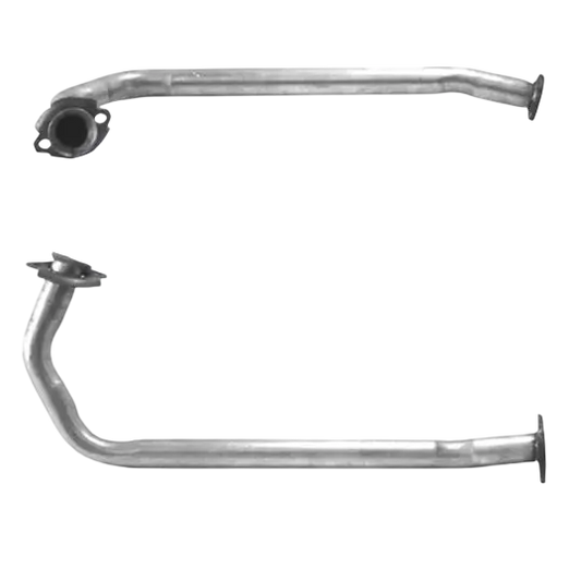 Auspuffrohr Abgasrohr Flexrohr Hosenrohr Abgaskrümmer Rohr bis EURO 2 E-Prüfzeichen für RENAULT 19 1.4L OHC-Motor u.a. BM CATALYSTS