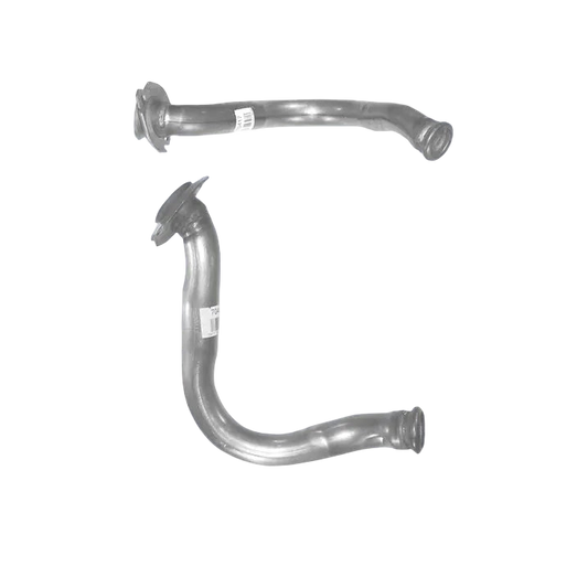 Auspuffrohr Abgasrohr Flexrohr Hosenrohr Abgaskrümmer Rohr bis EURO 2 E-Prüfzeichen für RENAULT CLIO 1.9L Mk 2 ohne Flex; F8Q630 Motor u.a. BM CATALYSTS