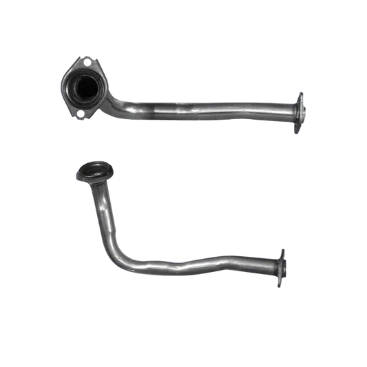 Auspuffrohr Abgasrohr Flexrohr Hosenrohr Abgaskrümmer Rohr bis EURO 2 E-Prüfzeichen für RENAULT ESPACE 2.2L Mk.3 Turbo Diesel u.a. BM CATALYSTS