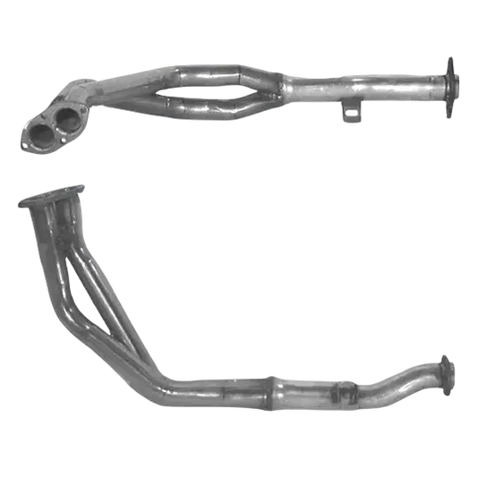 Auspuffrohr Abgasrohr Flexrohr Hosenrohr Abgaskrümmer Rohr bis EURO 2 E-Prüfzeichen für RENAULT ESPACE 2L Mk.2 J7R768 Motor u.a. BM CATALYSTS