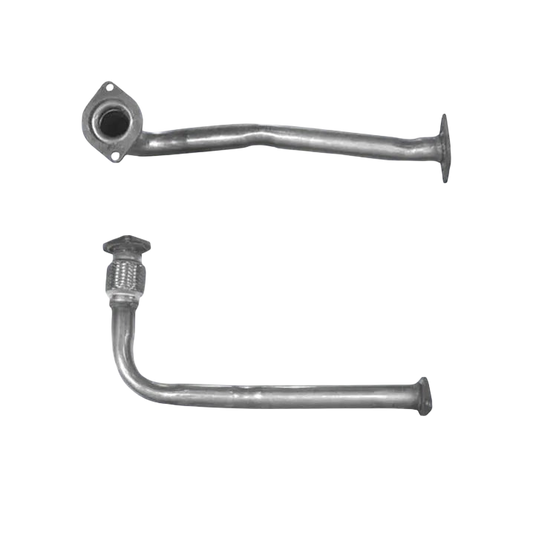 Auspuffrohr Abgasrohr Flexrohr Hosenrohr Abgaskrümmer Rohr bis EURO 2 E-Prüfzeichen für RENAULT LAGUNA 1.9L Mk.1 DTi Turbo Diesel u.a. BM CATALYSTS