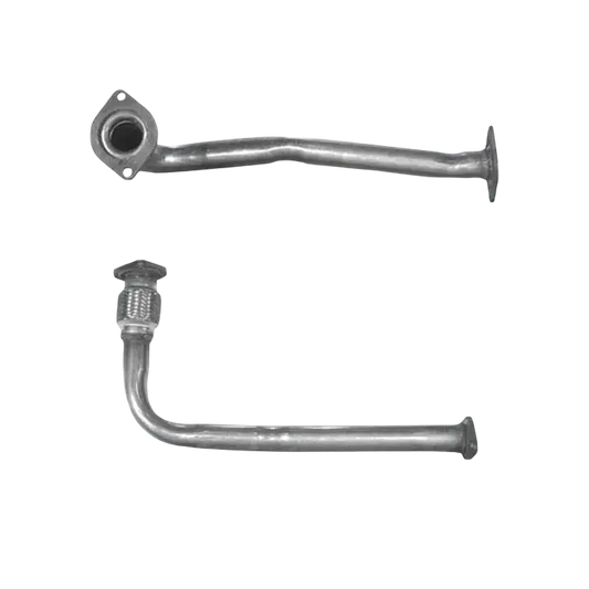 Auspuffrohr Abgasrohr Flexrohr Hosenrohr Abgaskrümmer Rohr bis EURO 2 E-Prüfzeichen für RENAULT LAGUNA 1.9L Mk.1 DTi Turbo Diesel u.a. BM CATALYSTS