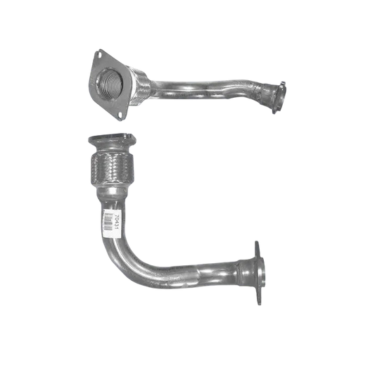 Auspuffrohr Abgasrohr Flexrohr Hosenrohr Abgaskrümmer Rohr bis EURO 2 E-Prüfzeichen für RENAULT MEGANE 2L Mk.1 8v Motoren F3R u.a. BM CATALYSTS