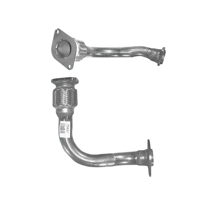 Auspuffrohr Abgasrohr Flexrohr Hosenrohr Abgaskrümmer Rohr bis EURO 2 E-Prüfzeichen für RENAULT MEGANE 2L Mk.1 8v Motoren F3R u.a. BM CATALYSTS