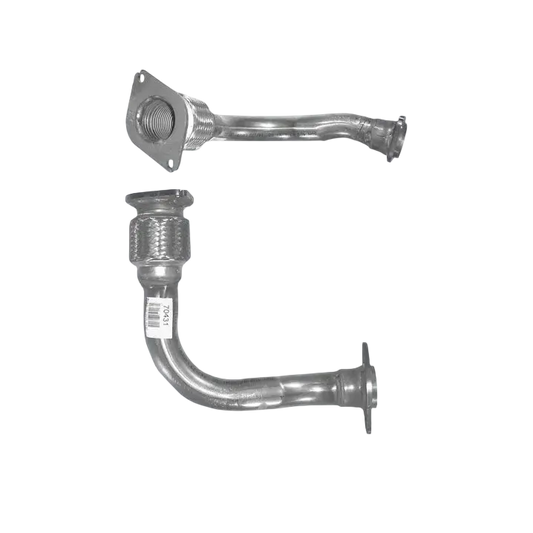 Auspuffrohr Abgasrohr Flexrohr Hosenrohr Abgaskrümmer Rohr bis EURO 2 E-Prüfzeichen für RENAULT MEGANE 2L Mk.1 8v Motoren F3R u.a. BM CATALYSTS