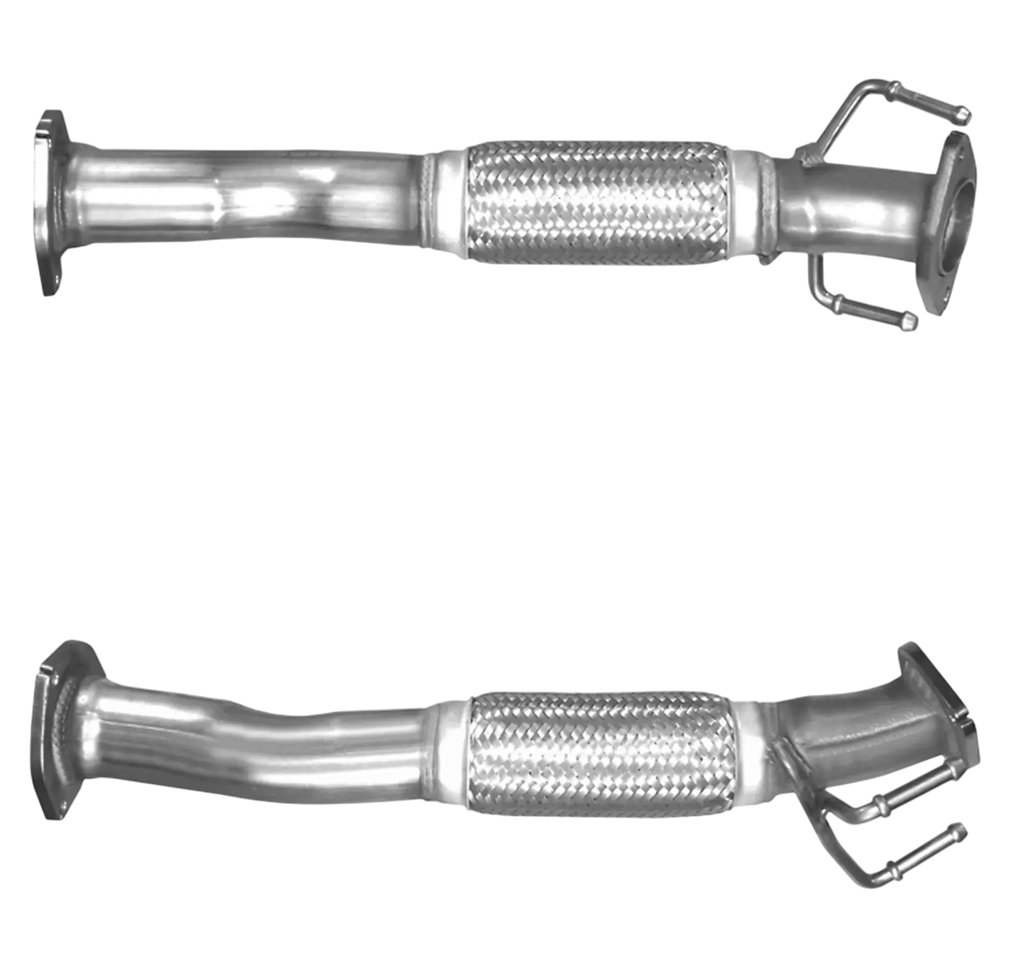 Auspuffrohr Abgasrohr Flexrohr Hosenrohr Abgaskrümmer Rohr bis EURO 2 E-Prüfzeichen für RENAULT SAFRANE 2.2L Turbodiesel G8T 740 Motor u.a. BM CATALYSTS