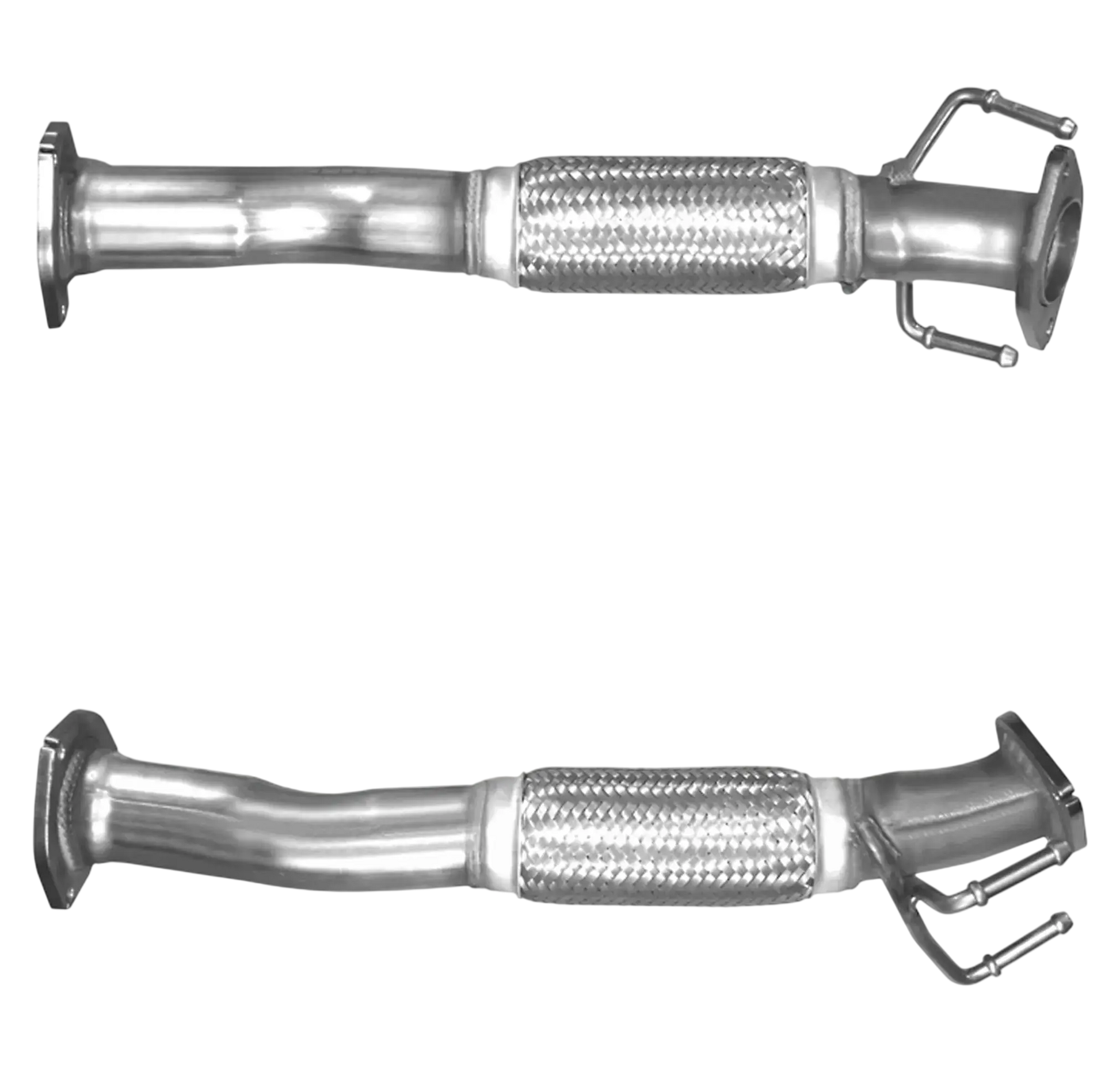 Auspuffrohr Abgasrohr Flexrohr Hosenrohr Abgaskrümmer Rohr bis EURO 2 E-Prüfzeichen für RENAULT SAFRANE 2.2L Turbodiesel G8T 740 Motor u.a. BM CATALYSTS