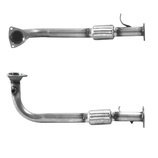 Auspuffrohr Abgasrohr Flexrohr Hosenrohr Abgaskrümmer Rohr bis EURO 2 E-Prüfzeichen für ROVER 114 1.4L Einzelnes Frontrohr u.a. BM CATALYSTS