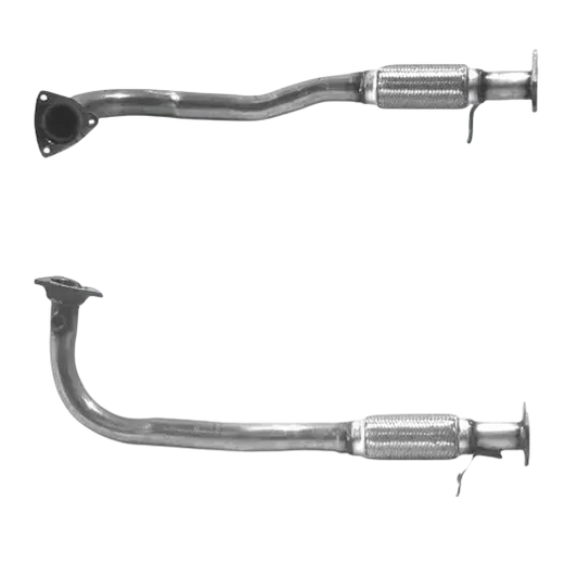 Auspuffrohr Abgasrohr Flexrohr Hosenrohr Abgaskrümmer Rohr bis EURO 2 E-Prüfzeichen für ROVER 214 1.4L Mk.2 SPi 18mm Boss u.a. BM CATALYSTS
