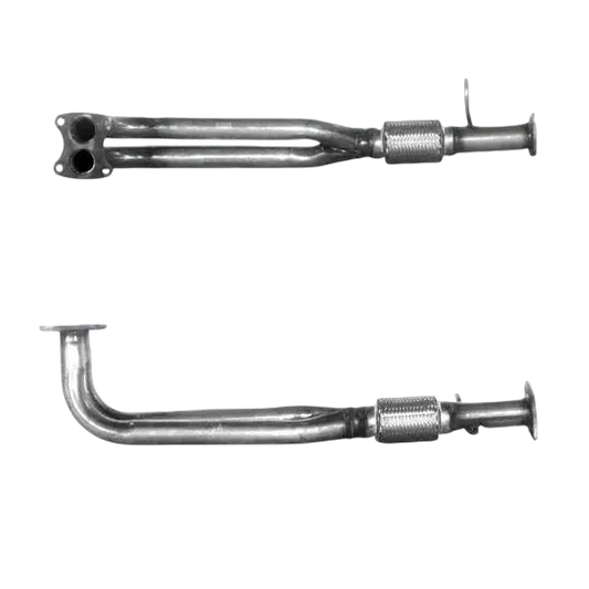 Auspuffrohr Abgasrohr Flexrohr Hosenrohr Abgaskrümmer Rohr bis EURO 2 E-Prüfzeichen für ROVER 216 1.6L Mk.3 Schaltgetriebe u.a. BM CATALYSTS