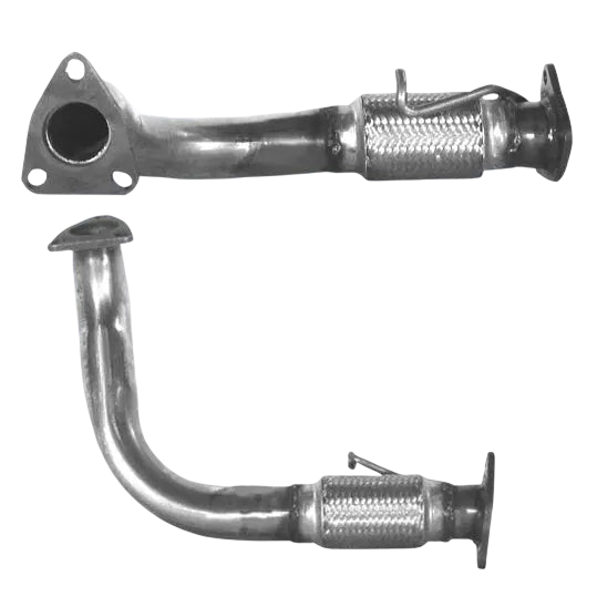 Auspuffrohr Abgasrohr Flexrohr Hosenrohr Abgaskrümmer Rohr bis EURO 2 E-Prüfzeichen für ROVER 220 2L Mk.3 TD 20 T2R; 20 T2N-Motoren u.a. BM CATALYSTS