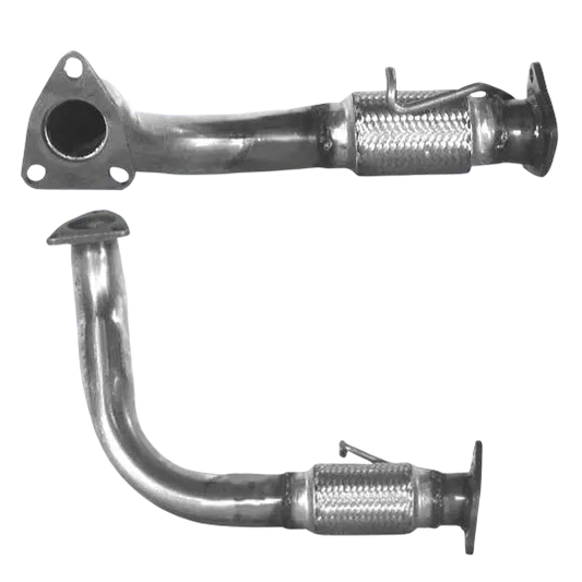 Auspuffrohr Abgasrohr Flexrohr Hosenrohr Abgaskrümmer Rohr bis EURO 2 E-Prüfzeichen für ROVER 220 2L Mk.3 TD 20 T2R; 20 T2N-Motoren u.a. BM CATALYSTS