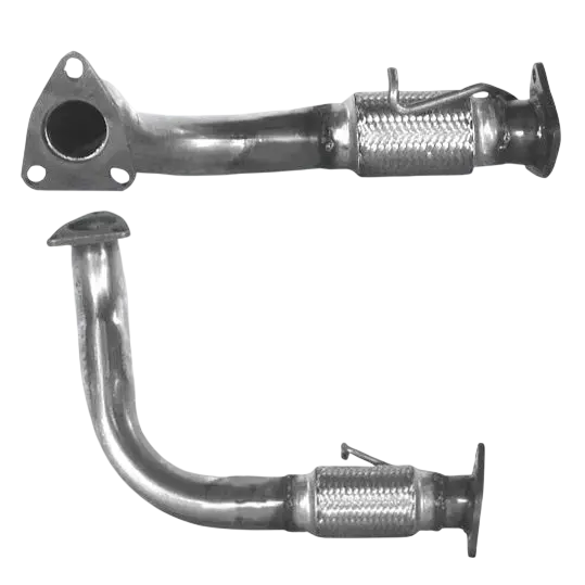 Auspuffrohr Abgasrohr Flexrohr Hosenrohr Abgaskrümmer Rohr bis EURO 2 E-Prüfzeichen für ROVER 220 2L Mk.3 TD 20 T2R; 20 T2N-Motoren u.a. BM CATALYSTS