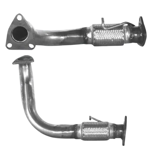 Auspuffrohr Abgasrohr Flexrohr Hosenrohr Abgaskrümmer Rohr bis EURO 2 E-Prüfzeichen für ROVER 220 2L Mk.3 TD 20 T2R; 20 T2N-Motoren u.a. BM CATALYSTS