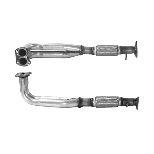 Auspuffrohr Abgasrohr Flexrohr Hosenrohr Abgaskrümmer Rohr bis EURO 2 E-Prüfzeichen für ROVER 420 2L Mk.1 16v u.a. BM CATALYSTS