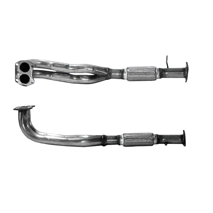 Auspuffrohr Abgasrohr Flexrohr Hosenrohr Abgaskrümmer Rohr bis EURO 2 E-Prüfzeichen für ROVER 420 2L Mk.2 T4H-Motor u.a. BM CATALYSTS
