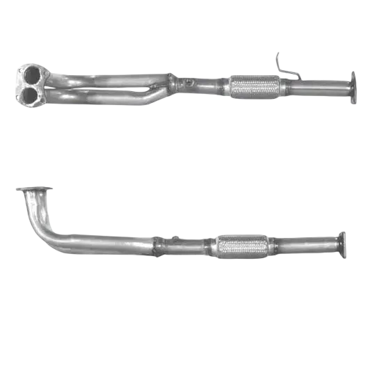 Auspuffrohr Abgasrohr Flexrohr Hosenrohr Abgaskrümmer Rohr bis EURO 2 E-Prüfzeichen für ROVER 820 2L Mk.1 16v u.a. BM CATALYSTS