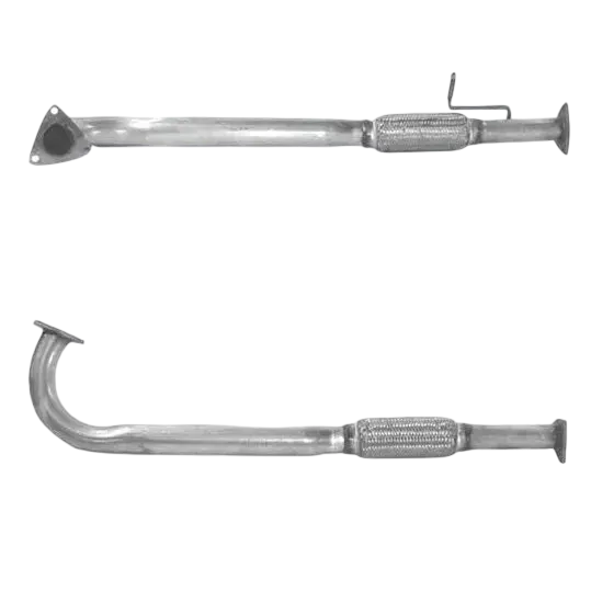 Auspuffrohr Abgasrohr Flexrohr Hosenrohr Abgaskrümmer Rohr bis EURO 2 E-Prüfzeichen für ROVER 820 2L Mk.1 Turbo Vitesse 20 HT Motor u.a. BM CATALYSTS