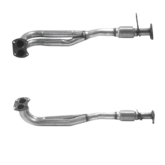 Auspuffrohr Abgasrohr Flexrohr Hosenrohr Abgaskrümmer Rohr bis EURO 2 E-Prüfzeichen für ROVER 820 2L Mk.2 16v bis Fahrgestellnummer 230966 u.a. BM CATALYSTS