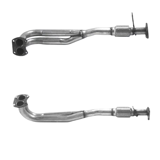 Auspuffrohr Abgasrohr Flexrohr Hosenrohr Abgaskrümmer Rohr bis EURO 2 E-Prüfzeichen für ROVER 820 2L Mk.2 16v bis Fahrgestellnummer 230966 u.a. BM CATALYSTS