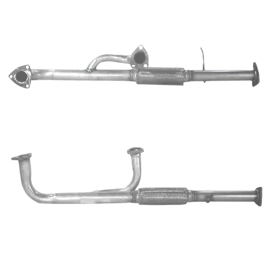 Auspuffrohr Abgasrohr Flexrohr Hosenrohr Abgaskrümmer Rohr bis EURO 2 E-Prüfzeichen für ROVER 827 2.7L C 27 A1 Motor u.a. BM CATALYSTS