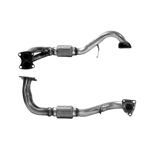 Auspuffrohr Abgasrohr Flexrohr Hosenrohr Abgaskrümmer Rohr bis EURO 2 E-Prüfzeichen für ROVER MGF 1.8L 16 V bis c/n YD522572 u.a. BM CATALYSTS