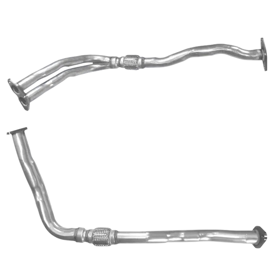 Auspuffrohr Abgasrohr Flexrohr Hosenrohr Abgaskrümmer Rohr bis EURO 2 E-Prüfzeichen für ROVER MINI 1.3L Injektion SPi & MPi u.a. BM CATALYSTS