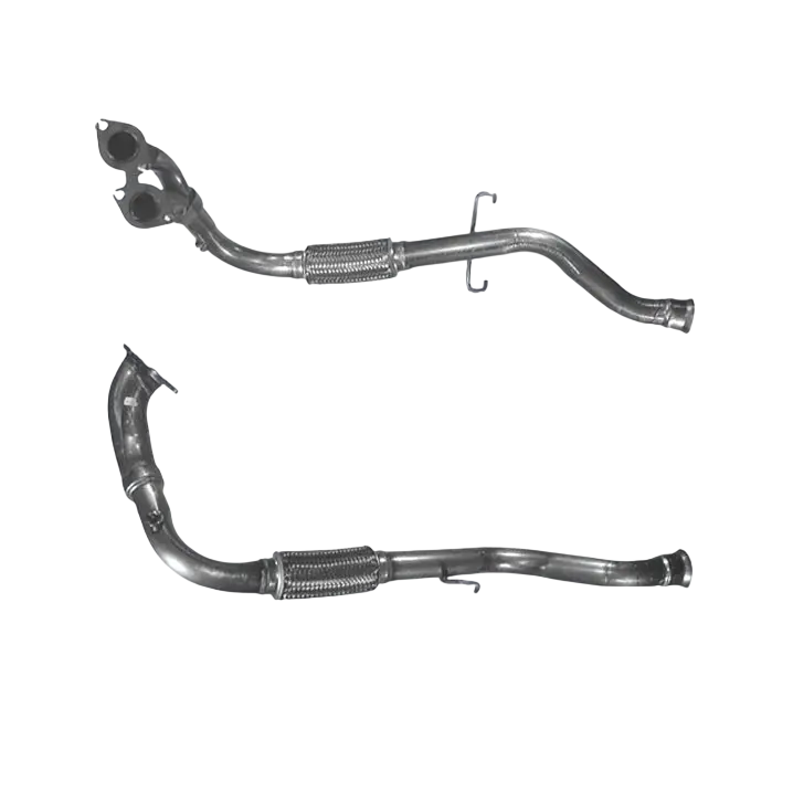 Auspuffrohr Abgasrohr Flexrohr Hosenrohr Abgaskrümmer Rohr bis EURO 2 E-Prüfzeichen für SAAB 900 2L 16v Schaltgetriebe B204I; B206I-Motoren u.a. BM CATALYSTS