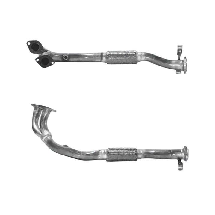Auspuffrohr Abgasrohr Flexrohr Hosenrohr Abgaskrümmer Rohr bis EURO 2 E-Prüfzeichen für SAAB 9000 2L 16-V-B204I-Motor u.a. BM CATALYSTS