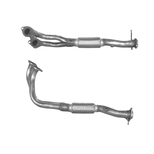 Auspuffrohr Abgasrohr Flexrohr Hosenrohr Abgaskrümmer Rohr bis EURO 2 E-Prüfzeichen für SAAB 9000 2L 16 V u.a. BM CATALYSTS