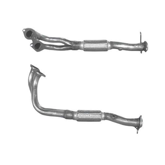 Auspuffrohr Abgasrohr Flexrohr Hosenrohr Abgaskrümmer Rohr bis EURO 2 E-Prüfzeichen für SAAB 9000 2L 16 V u.a. BM CATALYSTS