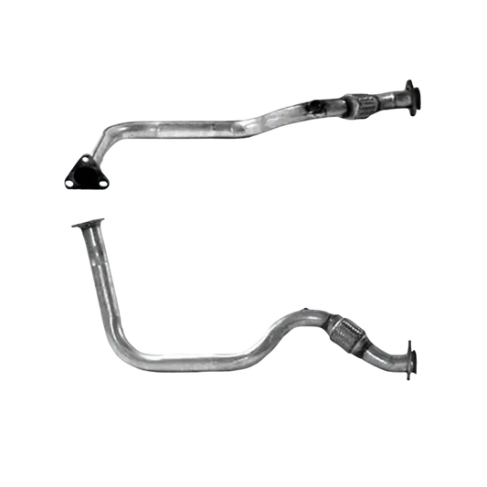 Auspuffrohr Abgasrohr Flexrohr Hosenrohr Abgaskrümmer Rohr bis EURO 2 E-Prüfzeichen für SEAT CÓRDOBA 1.4L AEX Motor Einzel-F/Rohr u.a. BM CATALYSTS