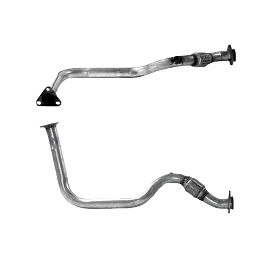 Auspuffrohr Abgasrohr Flexrohr Hosenrohr Abgaskrümmer Rohr bis EURO 2 E-Prüfzeichen für SEAT CÓRDOBA 1.4L AEX Motor Einzel-F/Rohr u.a. BM CATALYSTS