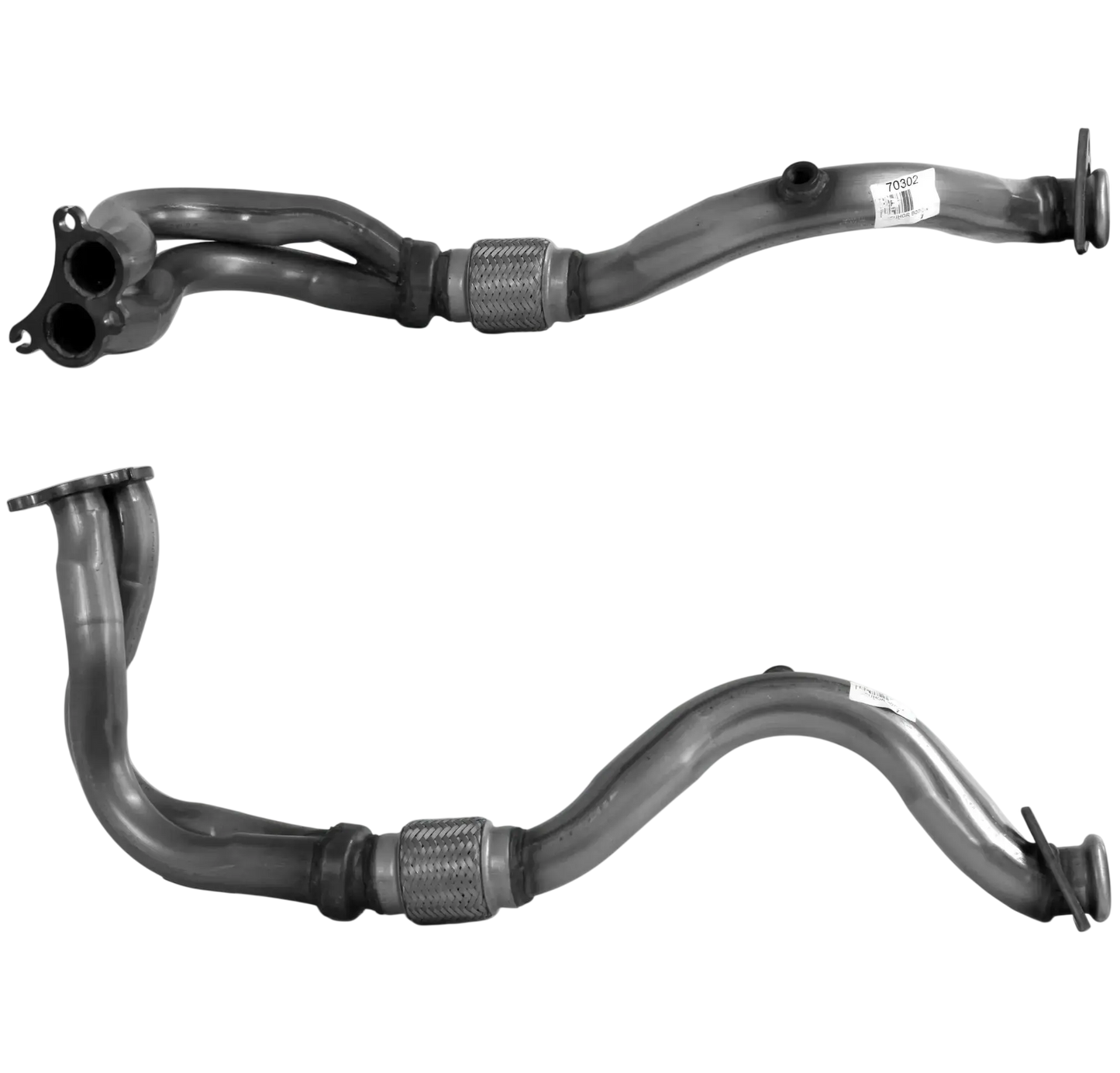 Auspuffrohr Abgasrohr Flexrohr Hosenrohr Abgaskrümmer Rohr bis EURO 2 E-Prüfzeichen für SEAT CÓRDOBA 1.6L AEE ALM Motors u.a. BM CATALYSTS