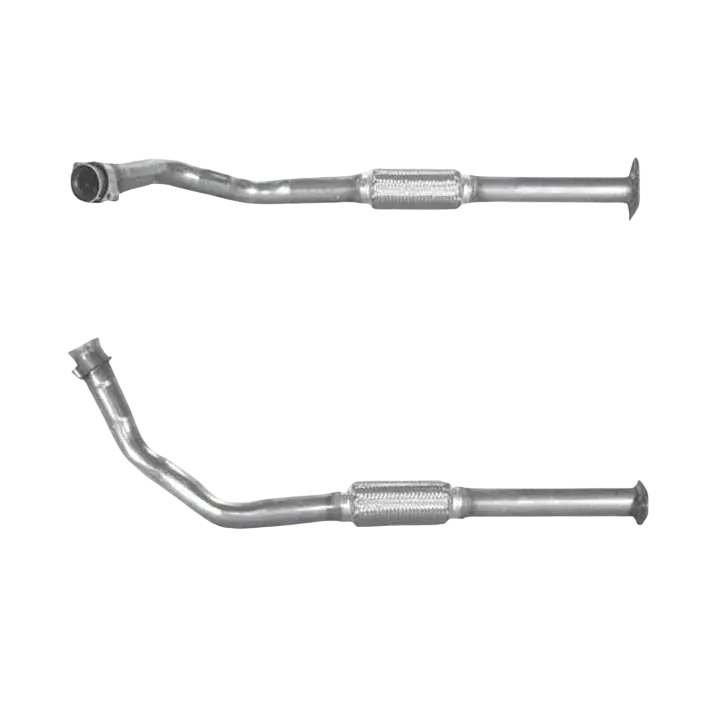 Auspuffrohr Abgasrohr Flexrohr Hosenrohr Abgaskrümmer Rohr bis EURO 2 E-Prüfzeichen für SSANGYONG MUSSO 2.9L 4X4 MB-OM 662 Motor u.a. BM CATALYSTS
