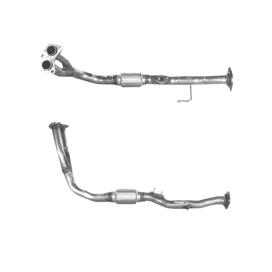 Auspuffrohr Abgasrohr Flexrohr Hosenrohr Abgaskrümmer Rohr bis EURO 2 E-Prüfzeichen für TOYOTA CAMRY 2.2L 16-V-Limousine 5S-FE-Motor u.a. BM CATALYSTS