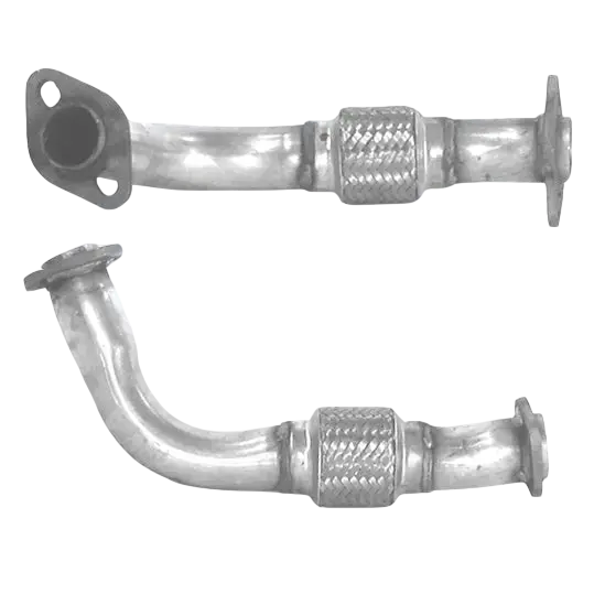 Auspuffrohr Abgasrohr Flexrohr Hosenrohr Abgaskrümmer Rohr bis EURO 2 E-Prüfzeichen für TOYOTA CARINA 1.6L E 16v Einzel-Vorderrohr u.a. BM CATALYSTS